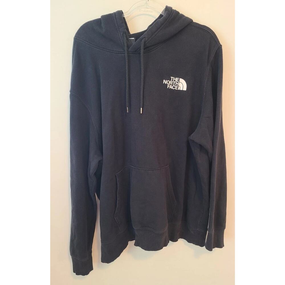 The North Face Men Sweater Hoodie Pullover Never Stop Exploring Black Size XXL